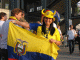 Aficionada ecuatoriana en Alemania.Foto: Carlos Pizarro/RFI