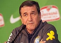 Carlos Alberto Parreira, técnico brasileño.Foto: CBF