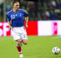 Franck Ribery, nuevo ídolo de los franceses.Foto: FFF