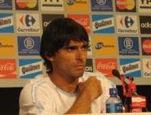 Roberto Ayala fue una vez más símbolo de la solidez defensiva argentina.Foto: Carlos Pizarro/RFI