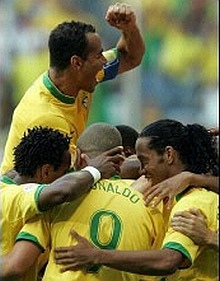 Brasil festeja. Una costumbre que los pentacampeones esperan confirmar contra Japón.Foto: CBF