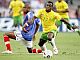 Francia se impuso 2 a 0 frente a Togo. El próximo rival será el sólido España, en octavos de final.Foto: AFP