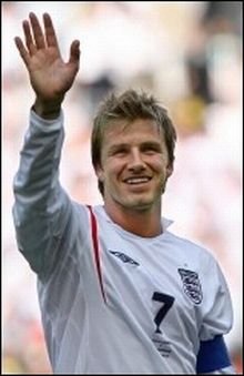 El inglés David Beckham es el jugador mejor pagado del mundo.DR