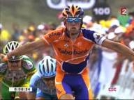 El ruso Denis Menchov, ganador de la undécima etapa del Tour.DR