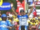 El ucraniano Yaroslav Popovych, ganador de la 12a. etapa del Tour.DR