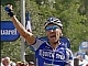 El italiano Matteo Tosatto (Quick Step) ganó la 18ª etapa del Tour de Francia, este viernes en Mâcon, al final de 197 kilómetros disputados bajo un calor tórrido. © Tour de France / A.S.O.