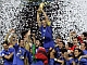 Italia celebra sin reserva su cuarto título mundial.Foto: AFP