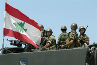 Nueve mil soldados libaneses comenzaron a desplegarse en el sur del país, mientras se retira el ejército israelí.Foto: AFP