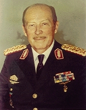 El dictador paraguayo Alfredo Stroessner dirigió el país de 1954 a 1989. DR