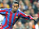 Ronaldinho espera conducir al Barça a un triunfo indispensable.Foto: AFP