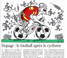 Artículo de portada del diario francés Le Monde con graves acusaciones contra cuatro clubes españoles.Foto: DR
