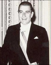 El ex presidente chileno Eduardo Frei Montalva (1911-1982)