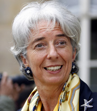 Christine Lagarde, ministra de Economía y Finanzas de Francia.Reuters