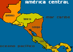 Mapa de América CentralDR