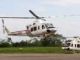 Helicóptero en aeropuerto de Villavicencio.Foto: Reuters