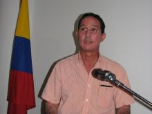 El canciller colombiano, Fernando Araújo.DR