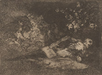 "Nada" ( plancha 69) de los Desastres de la Guerra (1810-14) de Francisco de Goya.© Centre Georges Pompidou
