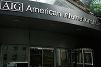 Las oficinas de la compañía de seguros Americain International Group (AIG) en Nueva York.(Foto : Reuters)