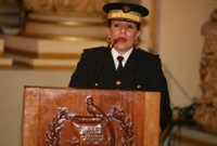 La comisaria Marlene Raquel Blanco Lapola, nueva directora general de la Policía Nacional Civil de Guatemala.(Foto: www.guatemala.gob.gt)