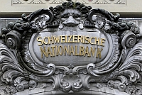 Foto del logo del Swiss National Bank, el 16 de octubre de 2008.Foto: Reuters