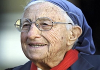 La religiosa franco-belga Sor Emmanuelle, fallecida a los 99 años de edad.Foto: Reuters