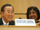 El secretario general de la ONU, Ban Ki-moon, en la apertura de la Conferencia sobre el racismo en Ginebra el 20 de abril de 2009.(Foto: Reuters )