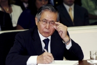 Alberto Fujimori escucha su sentencia.Foto: Reuters