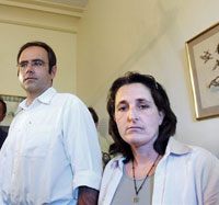 Véronique Courjault y su esposo, Jean-Louis.Foto: AFP