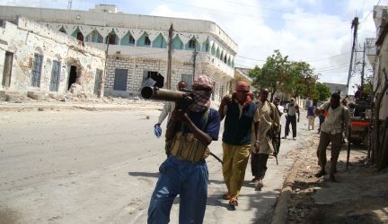 Islamistas somalíes en las calles del norte de Mogadiscio.Foto: Reuters