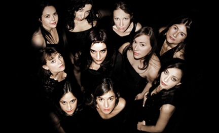 Las integrantes de la orquesta Fleurs Noires. (Foto: Marc Decerle)