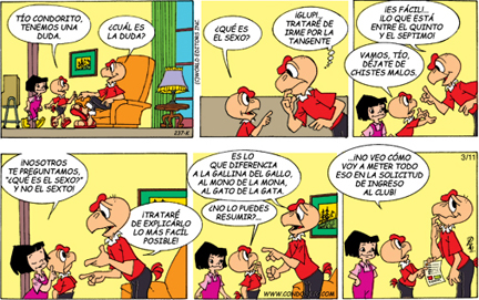 Condorito, la famosa tira cómica latinoamericana, acaba de cumplir 60 años de existencia.(Condorito)