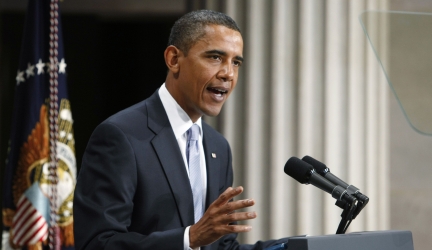 El presidente estadounidense, Barack Obama, habló en el Federal Hall de Nueva York.Foto: Reuters