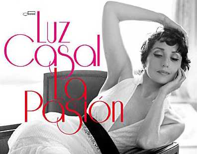 Tapa del álbum de Luz Casal, "Pasión".DR