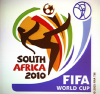 Logo del Mundial de Fútbol 2010.FIFA