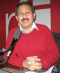 El periodista y escritor colombiano Hernando Calvo Ospina.J. Batallé/RFI