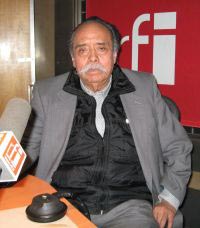 Juan Morillo Ganoza, escritor peruano©Jordi Batallé/RFI