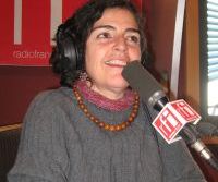 Gabriela Barrenechea en los estudios de RFI©Batallé/RFI