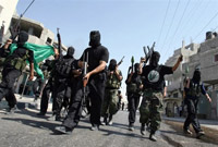 حماس، غزه و جندالانصار الله.(عکس : AFP)