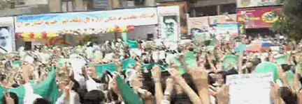 حضور گستر دۀ سبزها در تظاهرات روز قدس - تهران