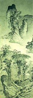 Yuan Ji (Shitao) (1642-1718)
Auprès de la fenêtre, étudiant 

		(Source: Réunion des musées nationaux)