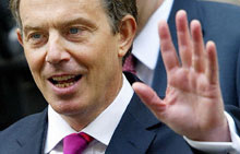 Tony Blair a choisi de soumettre au peuple britannique la nouvelle constitution européenne. 

		(Photo : AFP)