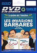 <EM>Les invasions barbares</EM>, est le premier film lisible en DVD jetable. 

		(© dvd-d.com/fr)