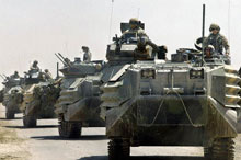 L'armée américaine juge ses moyens en blindés insuffisants pour faire face à l'insurrection à Falloujah 

		(Photo : AFP)
