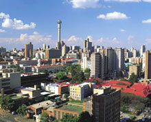 Johannesburg est la première ville d'Afrique du Sud. 

		(Photo: South African Tourism)