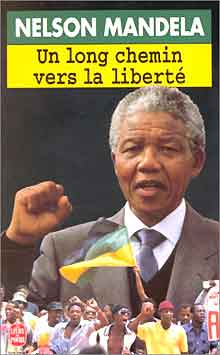<i>Un long chemin vers la liberté</i>, de Nelson Mandela, ici en édition de poche.Livre de Poche