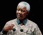 Nelson Mandela. 

		(Photo: AFP)