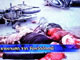 La télévision thaïlandaise a diffusé des images d'assaillants musulmans tués par les forces de l'ordre dans la ville de Pattani, au sud du pays. 

		(Photo : AFP)