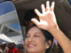 Gloria Arroyo durant sa campagne électorale. 

		(Photo : AFP)