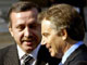 Tony Blair et Recep Tayyip Erdogan. 

		(Photo: AFP)