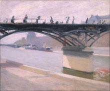 Le Pont des Arts, 1907. 

		DR